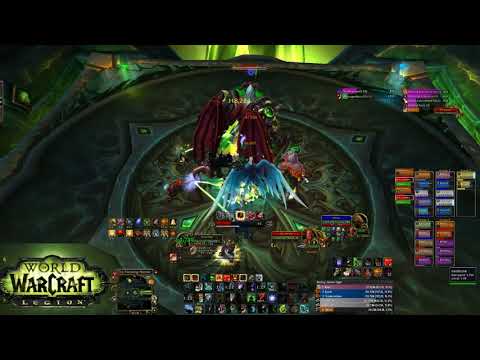 Heroic Kil'jaeden in TOS BM Hunter POV wipe 1 (8-19-17)