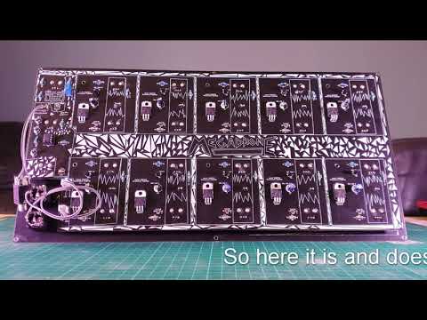 My First Synth Build  -  The Megadrone 2000.