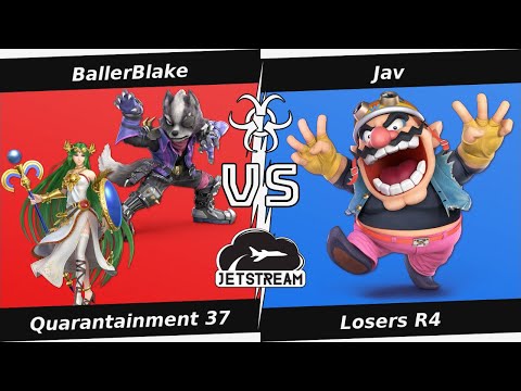 Quarantainment 37 Losers R4 - BallerBlake (Wolf, Palutena) Vs. Jav (Wario) Smash Ultimate - SSBU