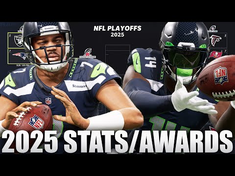 2025 Season Stats/Awards For The Whole League! Madden 23 Seattle Seahawks Franchise Ep 86!