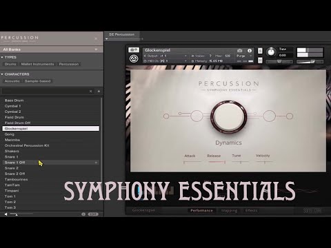 SYMPHONY ESSENTIALS - PERCUSSION INSTRUMENTS