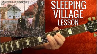 Sleeping Village - BLACK SABBATH - Guitar Lesson