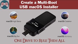 Create a Bootable USB Drive with Multiple macOS Installers ! Monterey, Big Sur, Catalina, etc.
