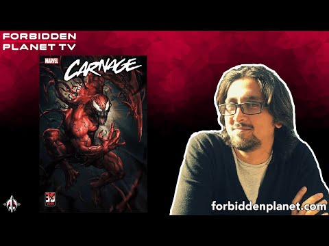 Ram V & Francesco Manna unleash pure unrelenting horror into the Marvel Universe with Carnage #1