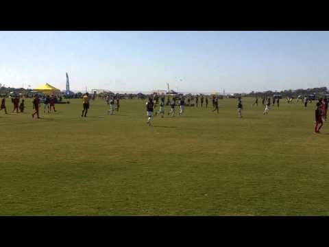 TFA - Boys U11 - State Cup - 2/14/2015 - Nicolaj's Goal