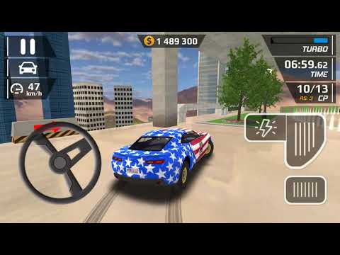 Smash Car Hit Driving Simulator: American Car Driving Stunt Mode - Android Gameplay Walkthrough