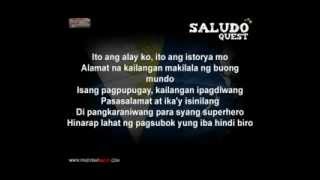 Saludo Quest Lyrics medium