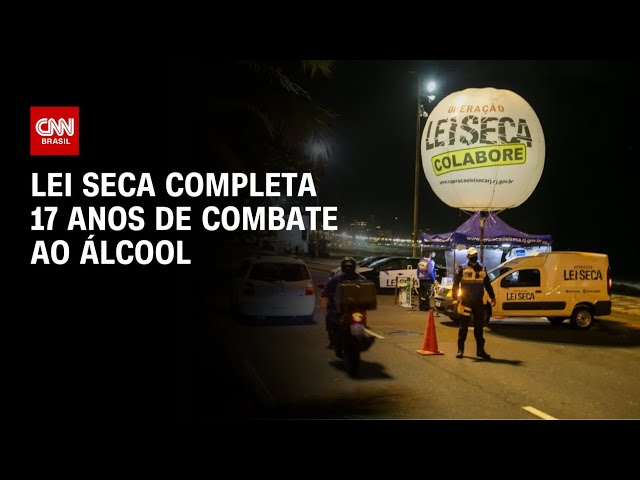 Lei Seca completa 17 anos de combate ao consumo de álcool na direção | CNN NOVO DIA