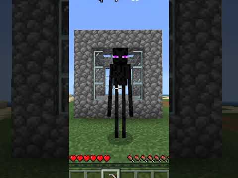 Feeling sad for enderman:(||Minecraft||#ytshorts #minecraft #shortsclip #enderman