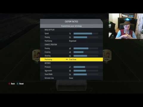 How Custom Tactics Work FIFA 17