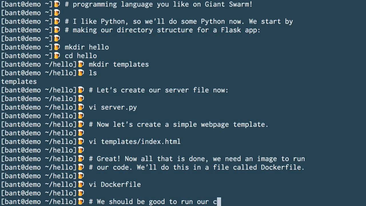 Getting Started with Giant Swarm