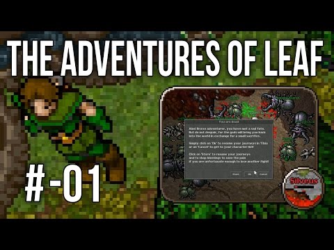 Let's Play Tibia: Paladin from start to... Part -01. (ENG)