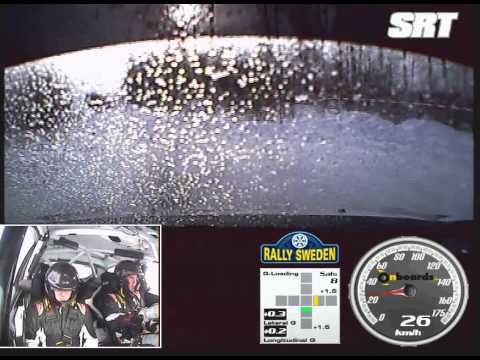 Rally Sweden 2013 day3. Vasily Gryazin SRT S2000