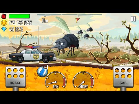 Hill Climb Racing Updated! New Map - BOGLAND Gameplay