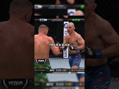 Sean Strickland’s Slick Takedown Escape!