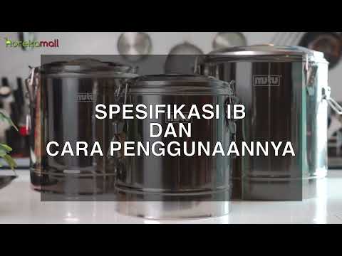 Insulation Barrel Panci Makanan Mutu IB-6029 on Youtube