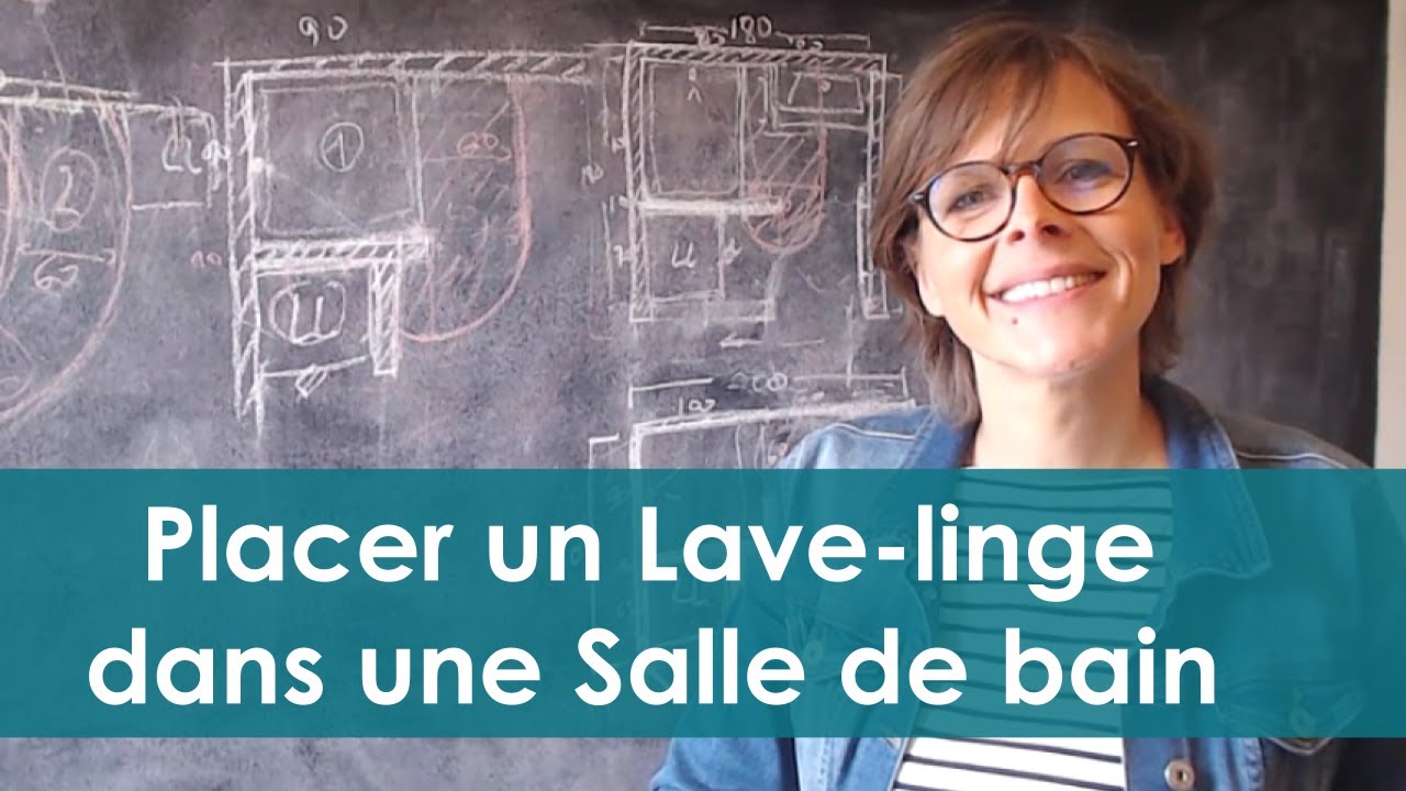 Comment placer un Lave-linge dans une Petite Salle de Bain