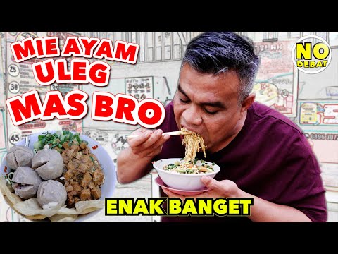 KULIDEL MIE AYAM ULEG MAS BRO - PEDES ALAY TAPI ENAK BANGET