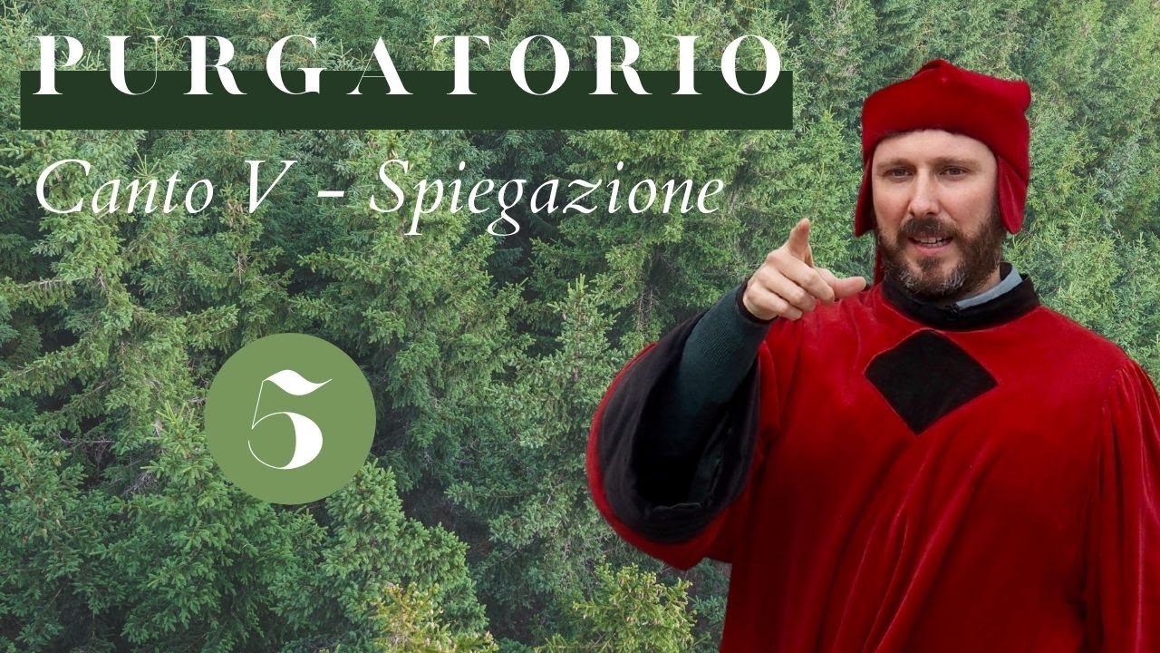Purgatorio Canto V - Divina Commedia - Spiegazione