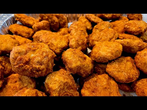 Making Homemade Chicken Nuggets