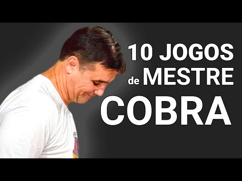 10 JOGOS de MESTRE COBRA desde 1982. OLDSCHOOL ABADA-Capoeira.