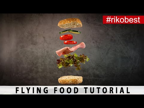 Kreative Fotoideen - LEVITATION FOTOGRAFIE Fotos von fliegenden Lebensmitteln