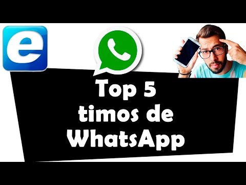 Top 5 timos de WhatsApp
