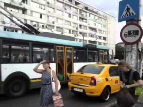 Troleibuzul Astra Ikarus 415T #5223 pe linia 65