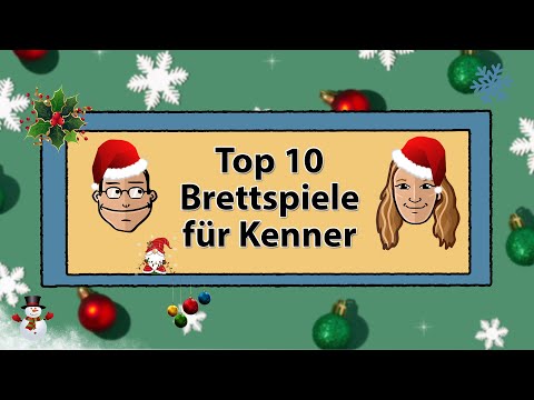 Top 10 Brettspiele für Kenner  –Weihnachten 2022  – Brettspiele