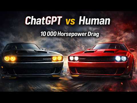ChatGPT contro l'uomo: la gara di accelerazione da 10.000 cavalli | ChatGPT può costruire un'auto...