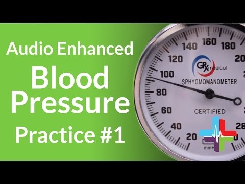 Audio Enhanced Blood Pressure Practice #1