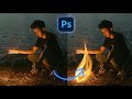 Flame Effect Short Photoshop Tutorial