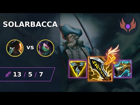 [ solarbacca ] Gangplank TOP vs Akali | EUW MASTER | LOL Season 2024