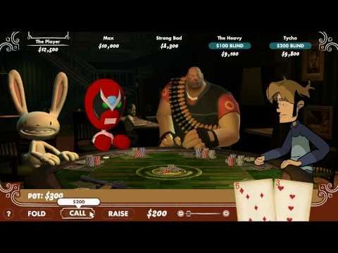 Poker Night At The Inventory - Intro And Full Poker Game - Maxed Out HD 1/2