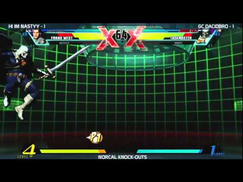 UMVC3: Hi I'm Nastyy vs GC Dacidbro - NCKO Losers Round 2