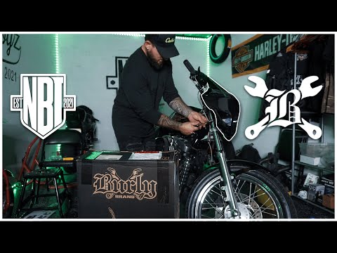 How to install a Burly Brand Fairing on a Sportster XL