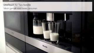 preview picture of video 'Nieuwe Miele-koffiemachines met OneTouch for Two-functie'