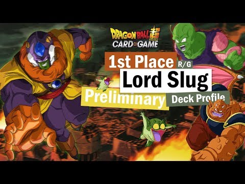 1st Place Preliminary R/G Lord Slug Deck - Dragon Ball Super Card Game