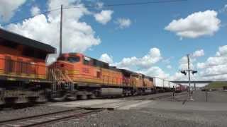 preview picture of video 'BNSF   May 2014 Sprague, Washington'
