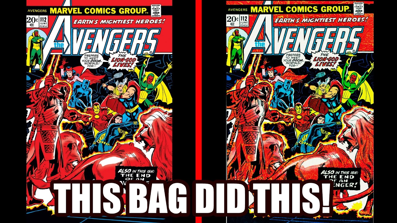 Robert Bell Bags Are Destroying Comics?! Avengers #112 Color Damage Explained