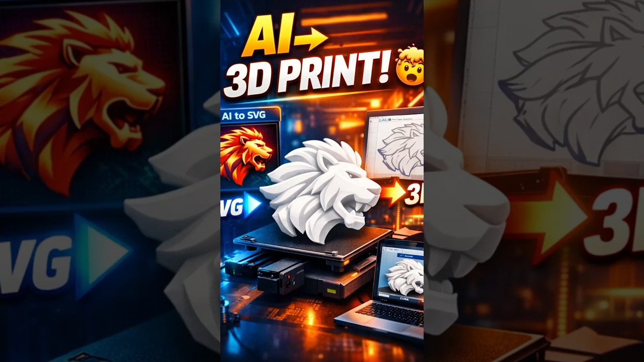 Your Logo Can Be 3D Printed Now #ai