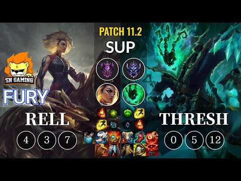 SN Fury Rell vs Thresh Sup - KR Patch 11.2