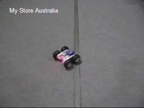 RADIO CONTROL SIDE-SPLITING TUMBLING STUNT CAR