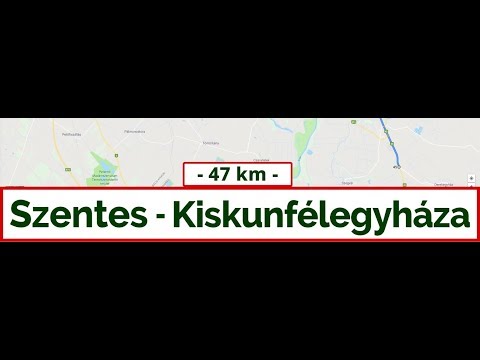 451-es főút || Routes 45 & 451 from Szentes to Kiskunfélegyháza (July 1, 2019)