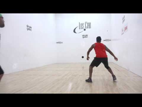 2017 USHA Nationals - Men's 4 Wall Big Ball Final (Remixed) - Duenas vs Velazquez