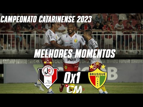 JOINVILLE 0 X 1 BRUSQUE | MELHORES MOMENTOS | CAMPEONATO CATARINENSE 2023