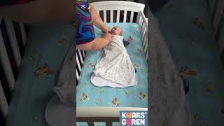 Merino spací pytel 60 cm bio beránci zip na boku Kaarsgaren