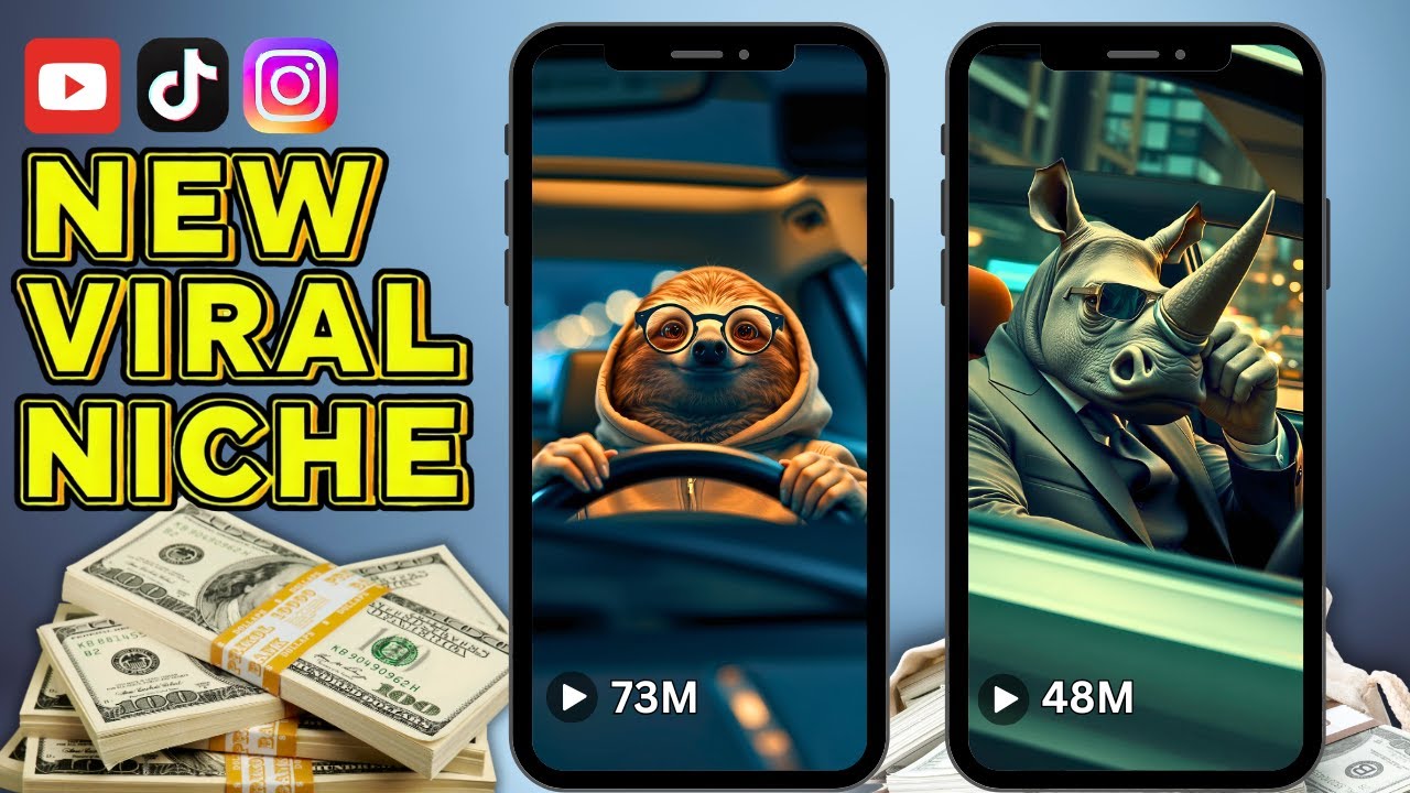 Earn $17,000/Month Creating Viral Animal Driver Videos for YouTube Shorts, TikTok, and Instagram