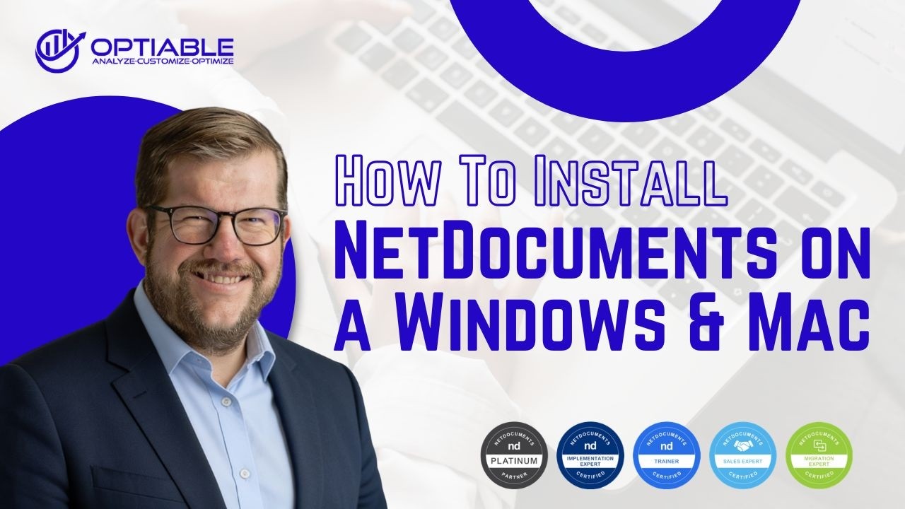 How to Install NetDocuments on a Windows or Mac