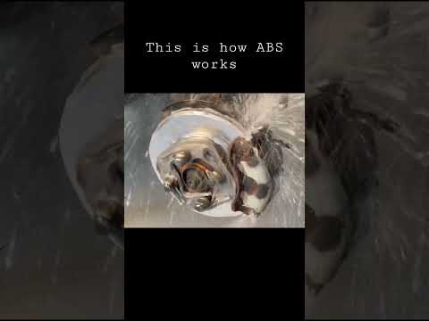 This is how the Anti-lock Braking system works #car #fyp #mechanic #ABS
